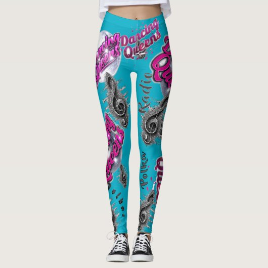Die Tanzköniginnen-Leggings Leggings (Vorderseite)
