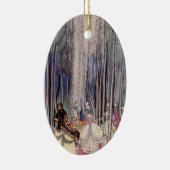 Die Tanzprinzesse Keramik Ornament (Rechts)
