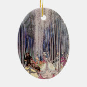 Die Tanzprinzesse Keramik Ornament (Hinten)