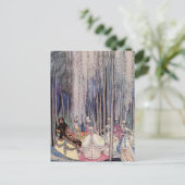 Die Tanzprinzesse Postkarte (Stehend Vorderseite)