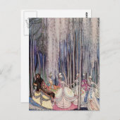 Die Tanzprinzesse Postkarte (Vorne/Hinten)