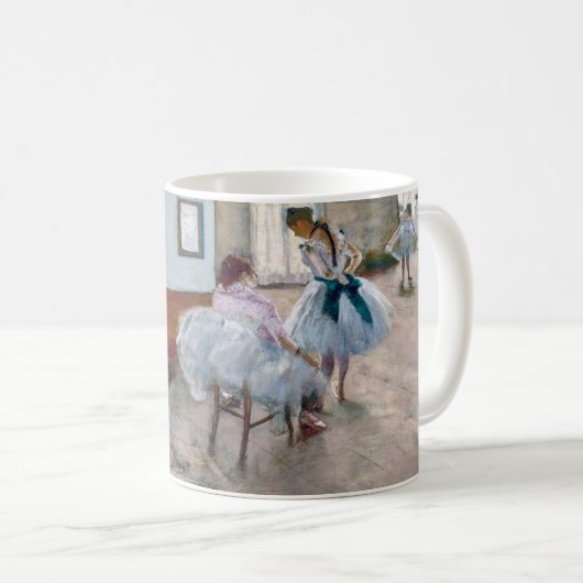Die Tanzstunde, Edgar Degas Kaffeetasse (VorderseiteRechts)