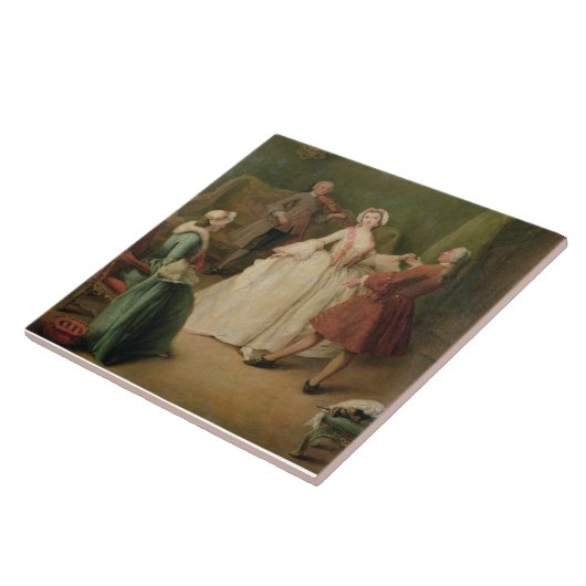 Die Tanzstunde Fliese (Seite)