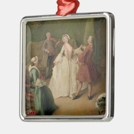 Die Tanzstunde Ornament Aus Metall (Links)