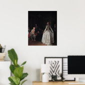 Die Tanzstunde - Rokoko Fragonard Art Poster (Heimbüro)