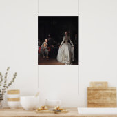 Die Tanzstunde - Rokoko Fragonard Art Poster (Küche)