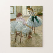 Die Tanzstunde von Edgar Degas Puzzle (Vertikal)
