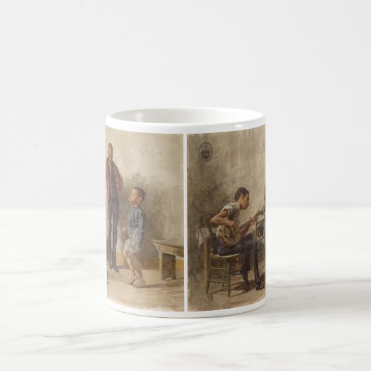 Die Tanzstunde von Thomas Eakins Kaffeetasse (Mittel)