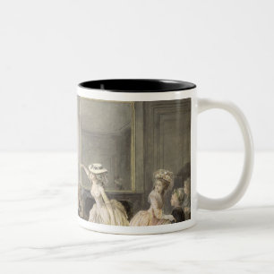 Die Tanzstunde Zweifarbige Tasse