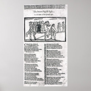 Die tapfere englische Sinti und Roma Poster