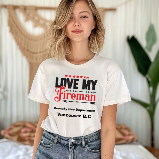 Die tapferen Feuerwehrleute ehren T-Shirt