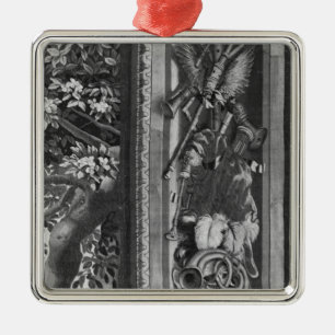 Die Tapisserie der Jahreszeiten, Grenze, Silbernes Ornament