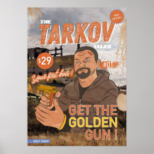 Die Tarkov Tales 01 Escape von Tarkov Reshala Poster