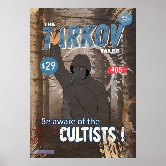 Die Tarkov Tales 06 Escape von Tarkov Cultis Poster (Vorne)