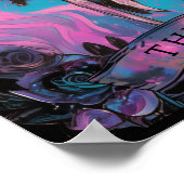 Die Tarot-Karte der Jagd Poster (Ecke)