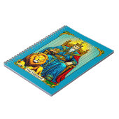 Die Tarot-Karte des Kaisers Notizblock (Linke Seite)