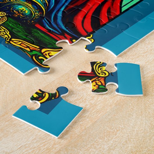 Die Tarot-Karte des Kaisers Puzzle (Seite)