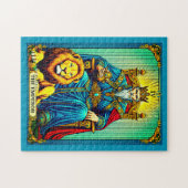 Die Tarot-Karte des Kaisers Puzzle (Horizontal)