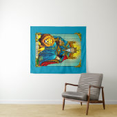 Die Tarot-Karte des Kaisers Wandteppich (Beispiel (Horizontal))