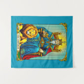 Die Tarot-Karte des Kaisers Wandteppich (Vorderseite (Horizontal))