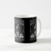 Die Tarot-Karte des Kürbisgewürzes Kaffeetasse (VorderseiteRechts)