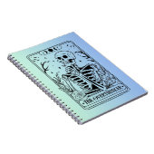 Die Tarot-Karte des Overthinkers Notizblock (Rechte Seite)