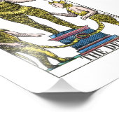 Die Tarot-Karte des Teufels Fotodruck (Ecke)