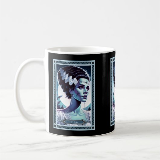 Die Tarot-Karte Frankensteins Kaffeetasse (Links)