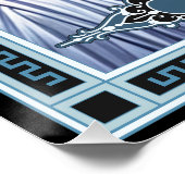 Die Tarot-Karte Frankensteins Poster (Ecke)