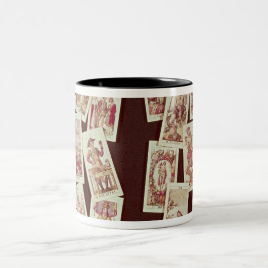 Die Tarotkarten der bedeutenden Arcana Zweifarbige Tasse (Mittel)