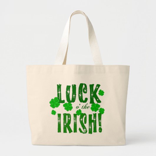 Die Tasche der irischen Kleeblätter zum Glück (Vorne)
