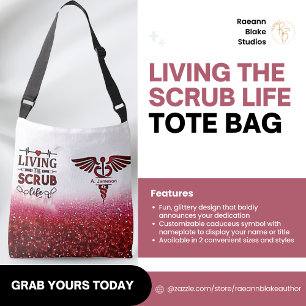 Die Tasche des Scrub-Lebens