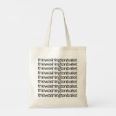 Die Tasche des Washingtoner Balletts (Rückseite)