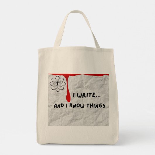 Die Tasche eines Schriftstellers (Rückseite)