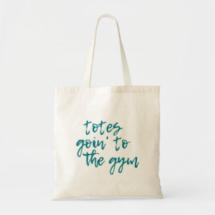 Die Tasche geht in die Gym Tote Tasche