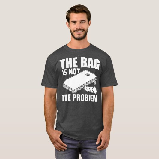 Die Tasche ist nicht das Problem, der Kornloch-Sac T-Shirt (Vorne ganz)