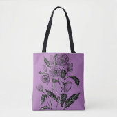 Die Tasche mit dem Mohnanstrich in den Farben (Vorderseite)