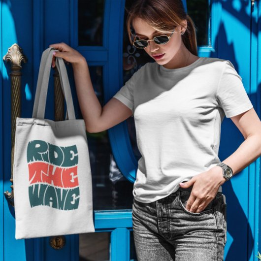 Die Tasche mit dem Wave Quote