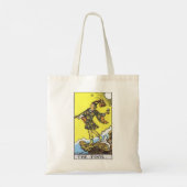 Die Tasche mit Tarot-Narr (Rückseite)