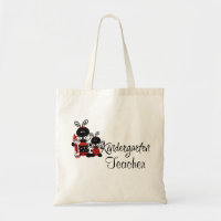 Die Taschen-Tasche der Marienkäfer-Kindergärtnerin
