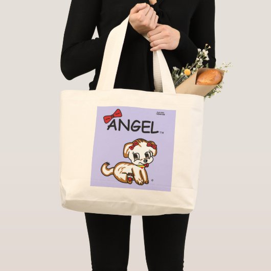 Die Taschen-Tasche des Engels Jumbo Stoffbeutel (Vorderseite (Produkt))