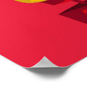 Die Taskmaster Shiny Golden Head Poster (Ecke)