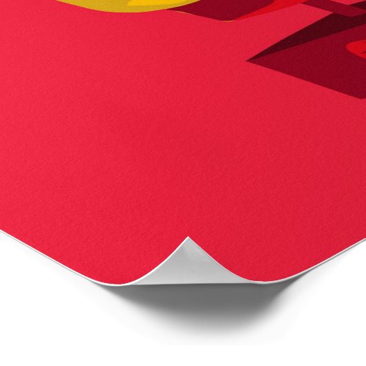 Die Taskmaster Shiny Golden Head Poster (Ecke)