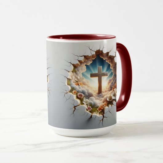 Die Tasse an der Mauer (VorderseiteRechts)