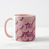 Die Tasse "Bride Wine Pink Daisies Combo" (Links)