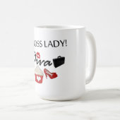 Die Tasse Chef-Dame Coffee '' neue" DIVA (VorderseiteRechts)