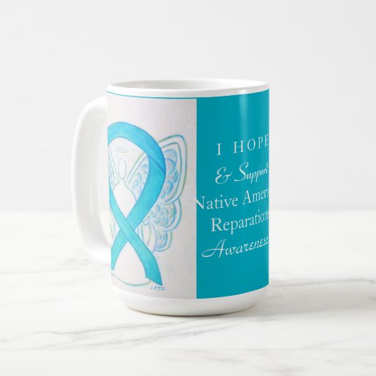 Die Tasse der amerikanischen Wiedergutmachungserkl (Vorderseite Links)