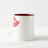 Die Tasse der beleidigenden Roten Lippen (Mittel)