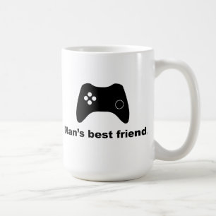 Die Tasse "Der beste Freund des Mannes"