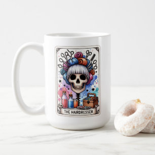 Die Tasse der Friseur-Tarot-Karte